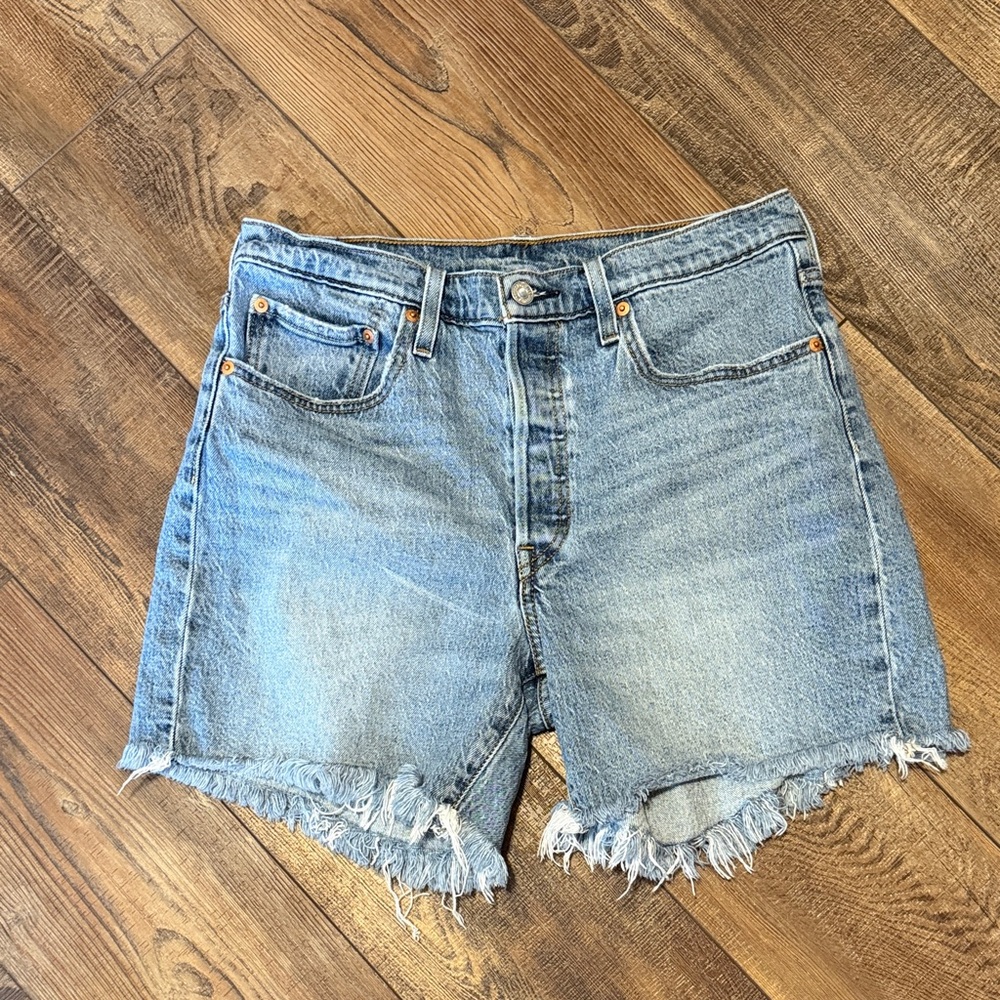 Levi’s Strauss 501 Button Fly Denim Shorts